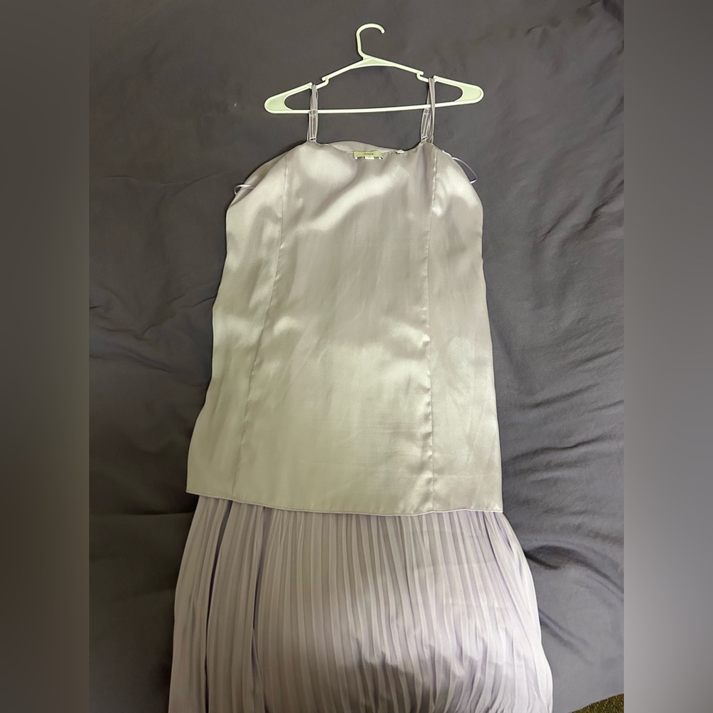 SOLD Beautiful Vince dress size M in bright lilac color - Picture 13 of 14